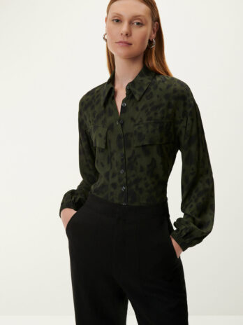 Camisa Viscose C/ Bolsos