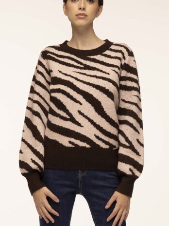 Camisola Zebra Jacquard