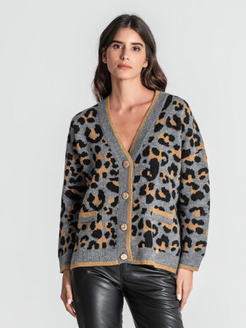 Casaco Animal Print