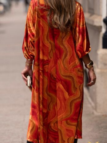 Vestido Veludo Oversize