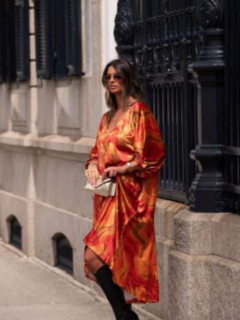 Vestido Veludo Oversize