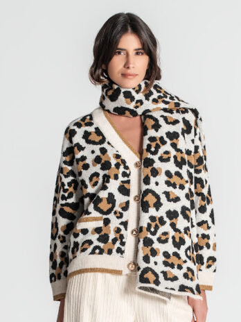 Cachecol Animal Print